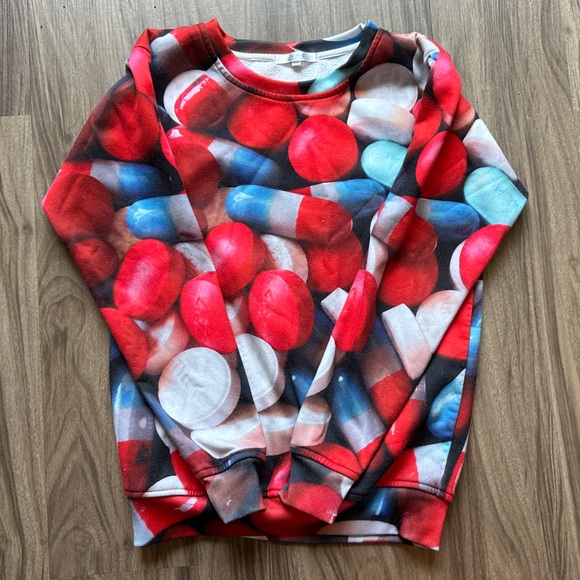 Pills printed sweatshirt – SHELFIES - Picture 5 of 5